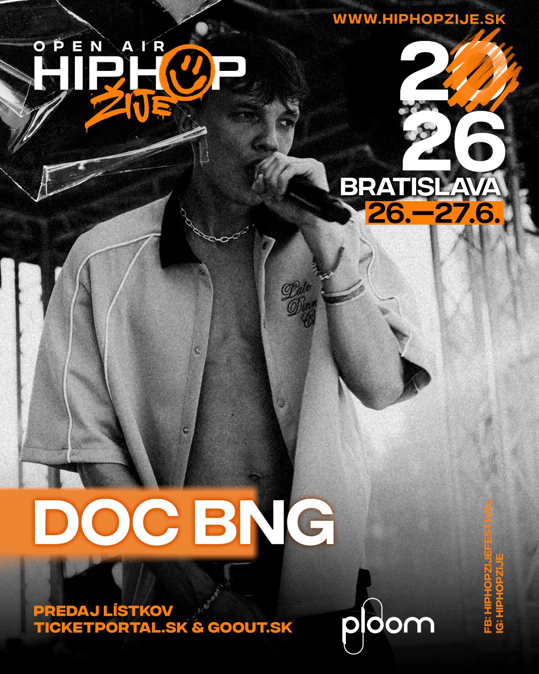 DOC BNG — Hip Hop Žije Bratislava 2026