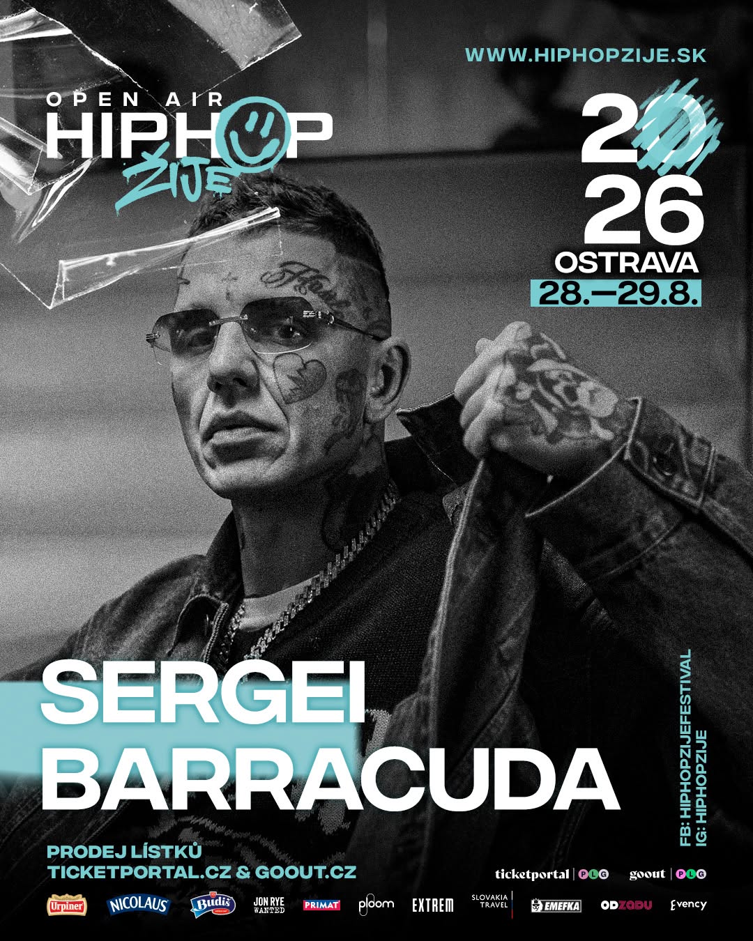 🔥 SERGEI BARRACUDA NA HIP HOP ŽIJE OSTRAVA Ostravo, tohle bude domácí zápas! Sergei Barracuda před svým publikem, tvrdé